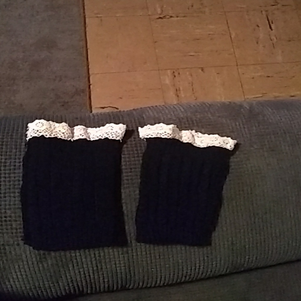 Leg warmer cuffs